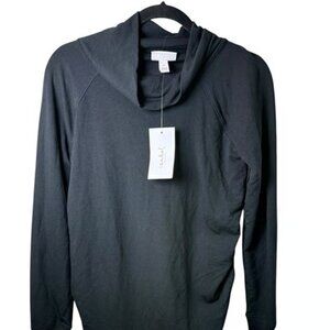 Sweatshirt Long Sleeve Black NEW Womens Size XS